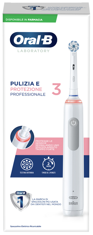 ORALB PRO 3 LABORATORY SPAZZOLINO ELETTRICO - famajoy.it