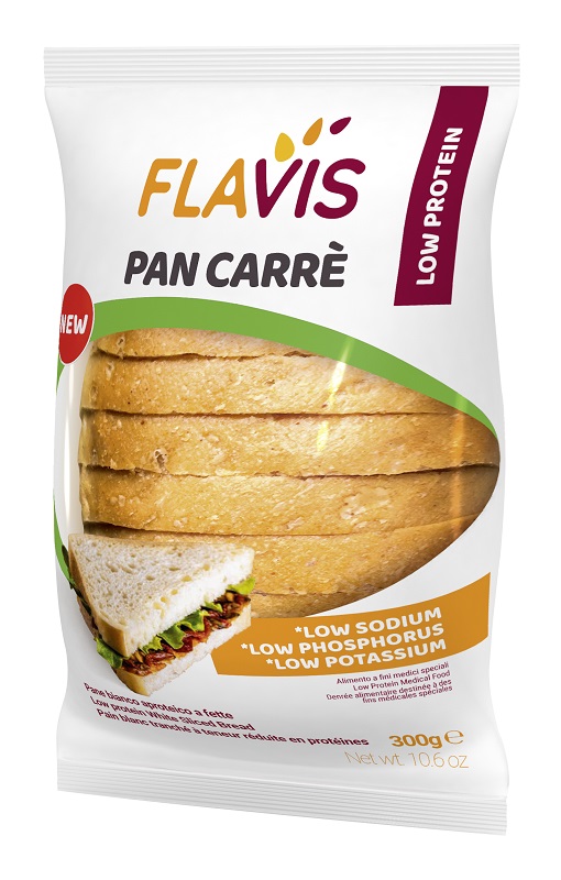FLAVIS PAN CARRE' APROTEICO 300 G - famajoy.it