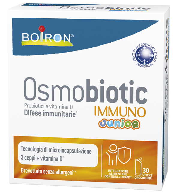 OSMOBIOTIC IMMUNO JUNIOR 30 STICK - famajoy.it