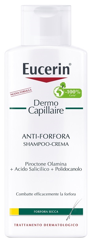 EUCERIN SHAMPOO CREMA ANTIFORFORA SECCA 250 ML - famajoy.it