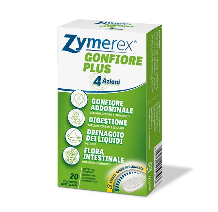 ZYMEREX GONFIORE PLUS 20 COMPRESSE - famajoy.it