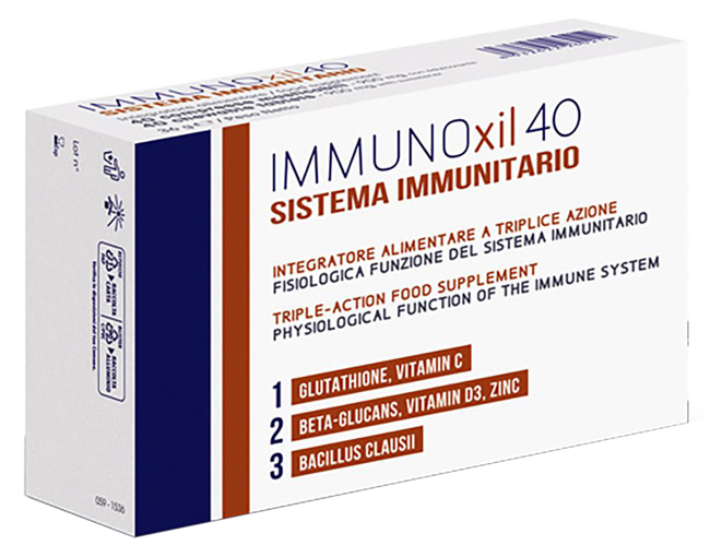 IMMUNOXIL 40 SISTEMA IMMUNITARIO 40 COMPRESSE MASTICABILI - famajoy.it