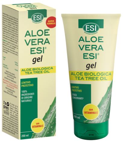 ESI ALOE VERA GEL VITAMINA E + TEA TREE 200 ML - famajoy.it