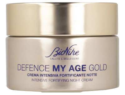 DEFENCE MY AGE GOLD CREMA INTENSIVA FORTIFICANTE NOTTE 50 ML - famajoy.it
