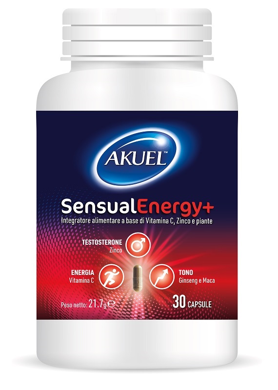 AKUEL SENSUAL ENERGY+ 30 CAPSULE - famajoy.it