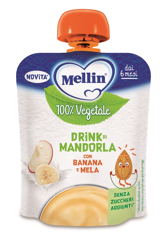 MELLIN POUCH MANDORLA MELA BANANA 90 G - famajoy.it