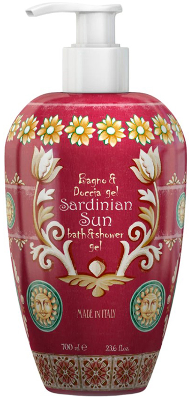 MAIOLICHE BAGNODOCCIA 700 ML SARDINIAN SUN - famajoy.it