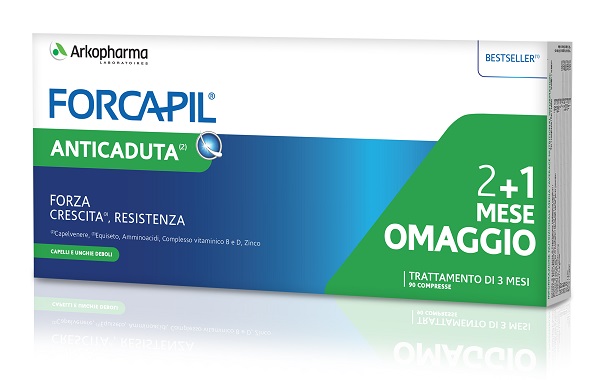 FORCAPIL PACK ANTICADUTA 3 BLISTER DA 30 COMPRESSE - famajoy.it