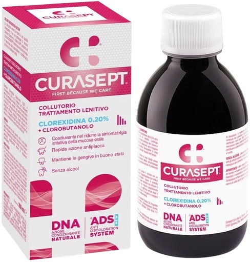 CURASEPT COLLUTORIO ADS DNA TRATTAMENTO LENITIVO 200 ML - famajoy.it