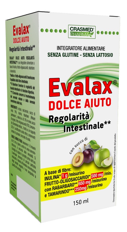 EVALAX DOLCE AIUTO REGOLARITA' INTESTINALE 150 ML - famajoy.it