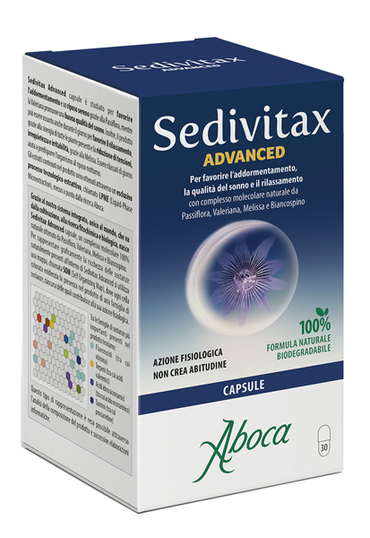 SEDIVITAX ADVANCED 30 CAPSULE - famajoy.it