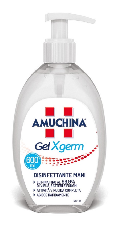 AMUCHINA GEL X-GERM DISINFETTANTE MANI 600 ML IT - famajoy.it