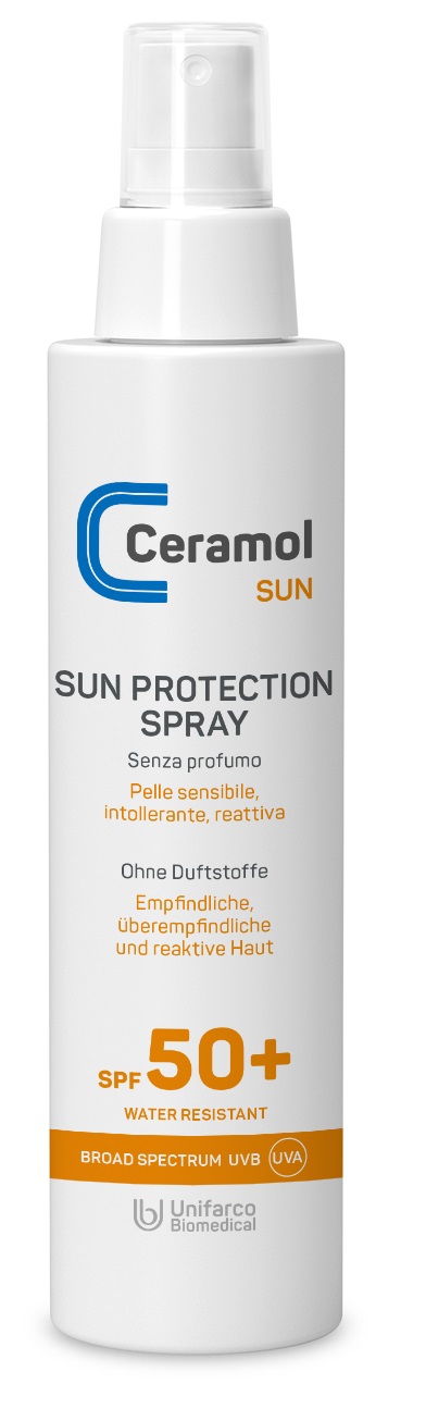 CERAMOL SUN PROTECTION SPRAY SPF50+ 150 ML - famajoy.it