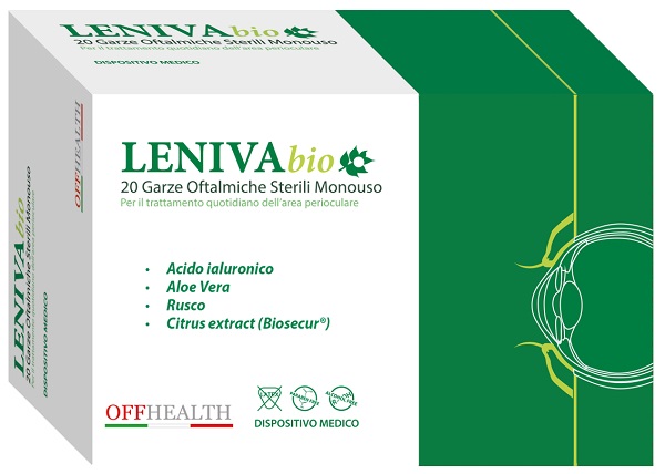 GARZE OFTALMICHE LENIVA BIO 20 PEZZI - famajoy.it
