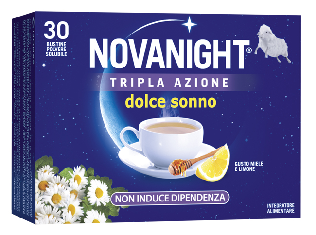 NOVANIGHT TRIPLA AZIONE DOLCE SONNO 30 BUSTINE - famajoy.it