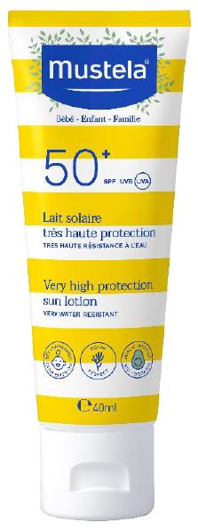 MUSTELA LATTE SOLARE 40 ML - famajoy.it