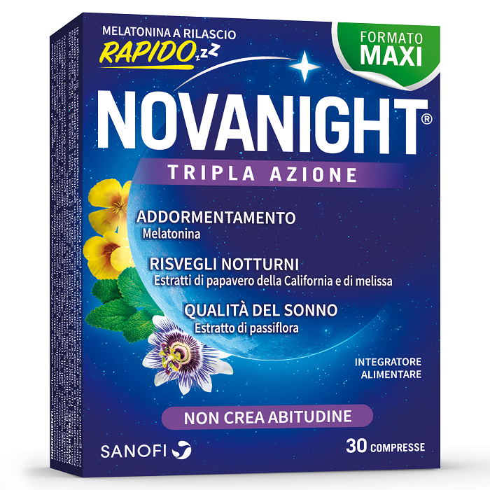 NOVANIGHT 30 COMPRESSE RILASCIO RADIDO NEW - famajoy.it