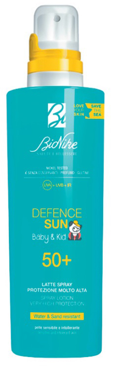 DEFENCE SUN BABY&KID LATTE SPRAY 50+ 200 ML - famajoy.it