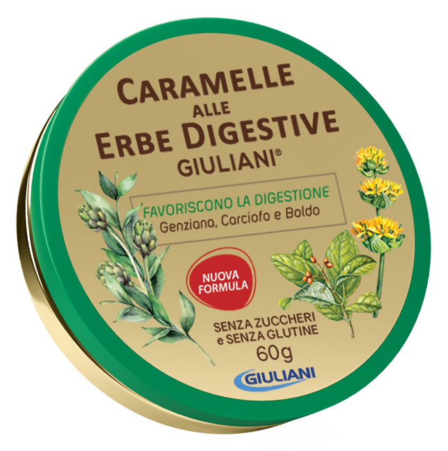 CARAMELLE DIGESTIVE SENZA ZUCCHERO NUOVA FORMULAZIONE 60 G - famajoy.it