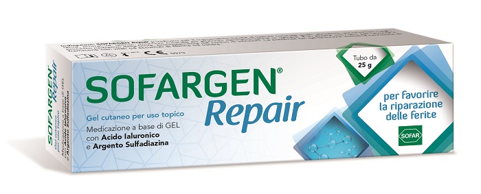 MEDICAZIONE SOFARGEN GEL ACIDO IALURONICO E ARGENTO SULFADIAZINA TUBETTO 25 G - famajoy.it