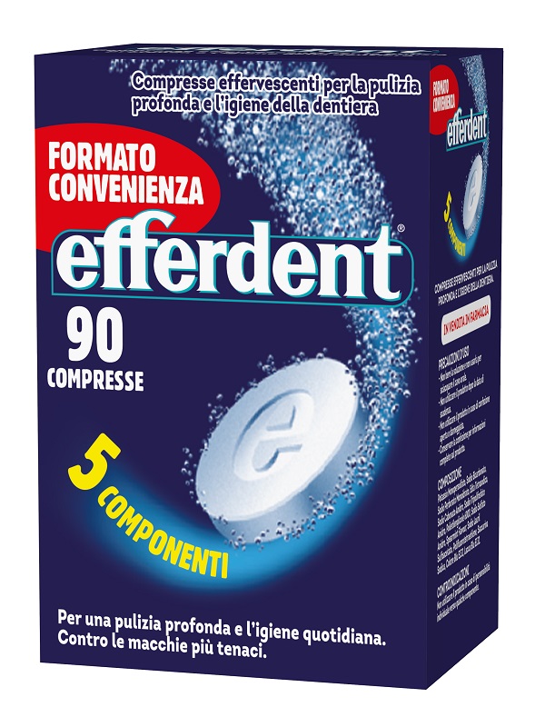 EFFERDENT 90 COMPRESSE EFFERVESCENTI - famajoy.it