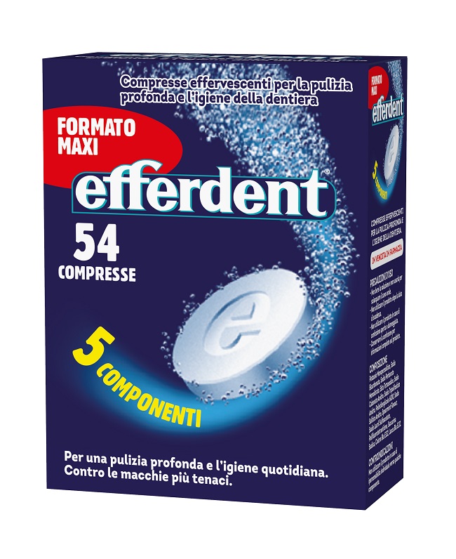 EFFERDENT 54 COMPRESSE EFFERVESCENTI - famajoy.it