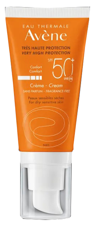AVENE SOL CREMA SPF50+ SENZA PROFUMO NUOVA FORMULA 50 ML - famajoy.it