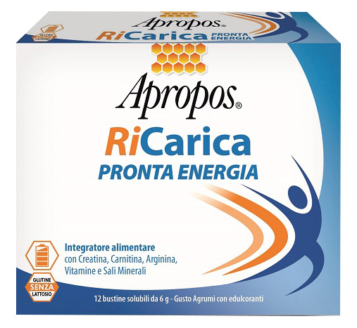 APROPOS RICARICA PRONTA ENERGIA 12 BUSTINE 6 G - famajoy.it