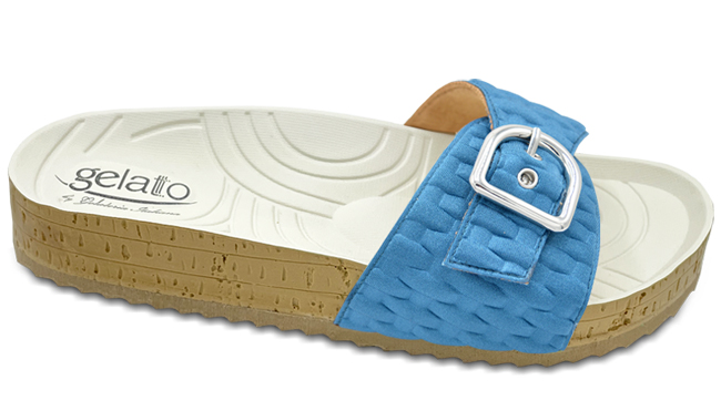 CALZATURA CON PLANTARE INDOSSABILE WOODSTOCK POSITANO ZAFFIRO 39/40 - famajoy.it