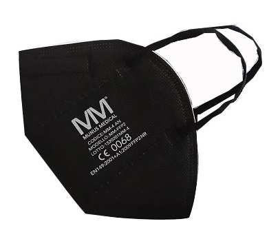 MUNUS MEDICAL RESPIRATORE FFP2 NR CLASSE III NERO - famajoy.it