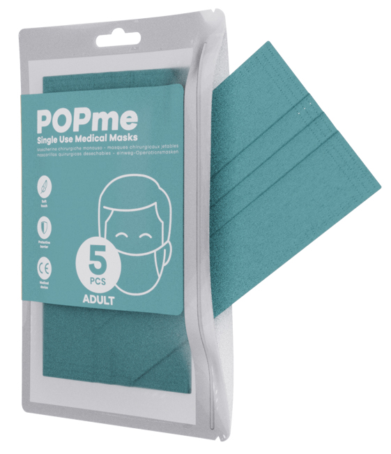 POPME MASCHERINA CHIRURGICA TIPO IIR OCEAN BUSTA 5 PEZZI - famajoy.it