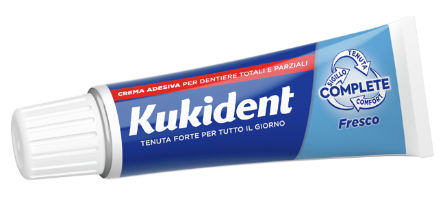 KUKIDENT FRESCO CREMA ADESIVA DENTIERE 40 G - famajoy.it