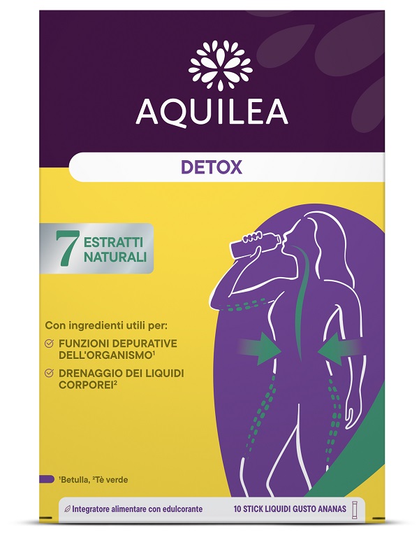 AQUILEA DETOX 10 STICK DA 15 ML - famajoy.it