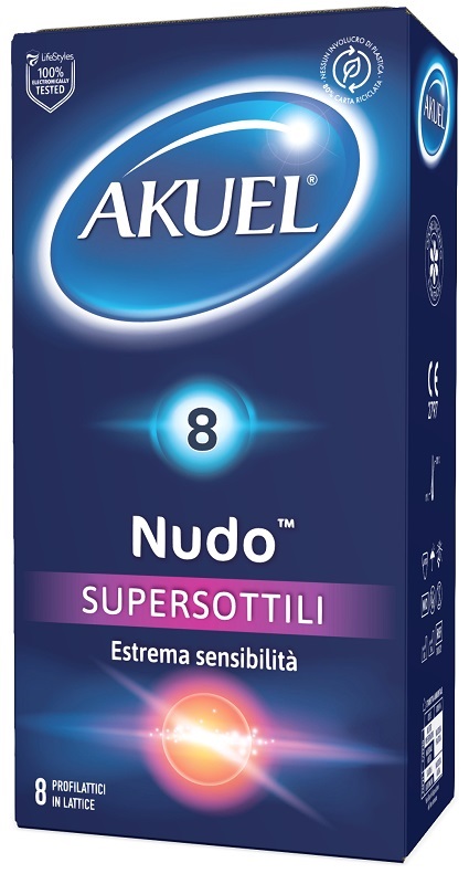 PROFILATTICO AKUEL NUDO SUPERSOTTILE 8 PEZZI - famajoy.it