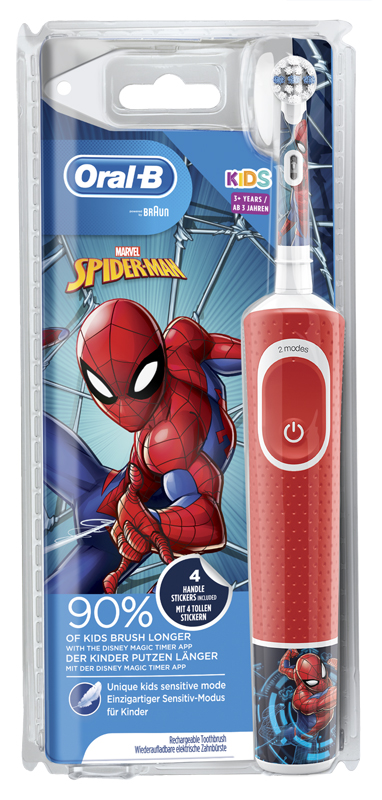 ORALB VITALITY KIDS SPIDERMAN SPAZZOLINO ELETTRICO - famajoy.it