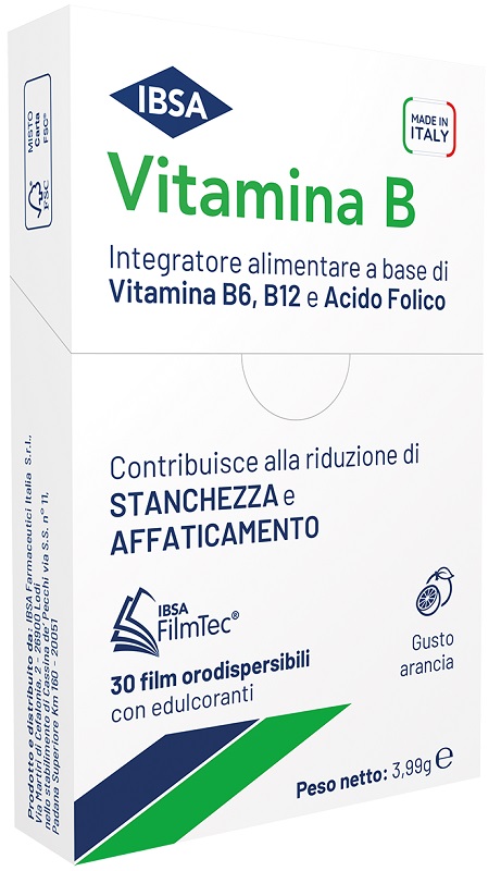 VITAMINA B IBSA 30 FILM ORALI - famajoy.it