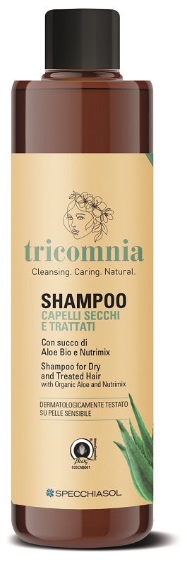 TRICOMNIA SHAMPOO CAPELLI SECCHI E TRATTATI 250 ML - famajoy.it