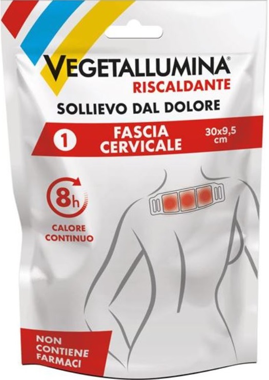 VEGETALLUMINA FASCIA CERVICALE RISCALDANTE 1 PEZZO - famajoy.it