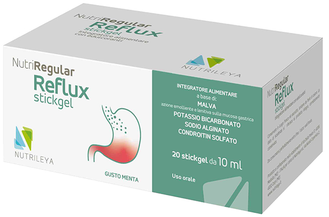 NUTRIREGULAR REFLUX 20 STICKGEL - famajoy.it