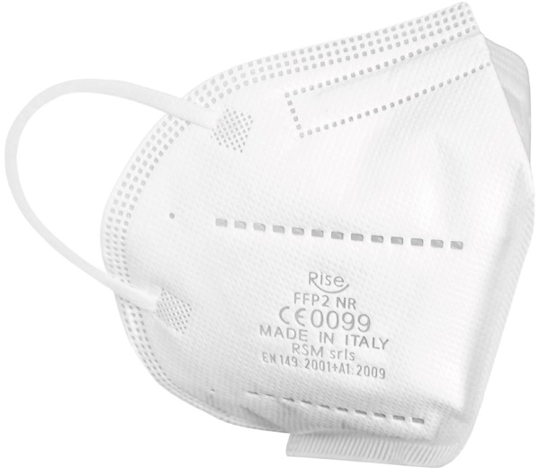 FFP2 ADULTO BIANCO 1 PEZZO CE 0099 - famajoy.it