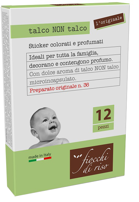 FIOCCHI DI RISO TALCO NON TALCO CEROTTI 12 PEZZI - famajoy.it