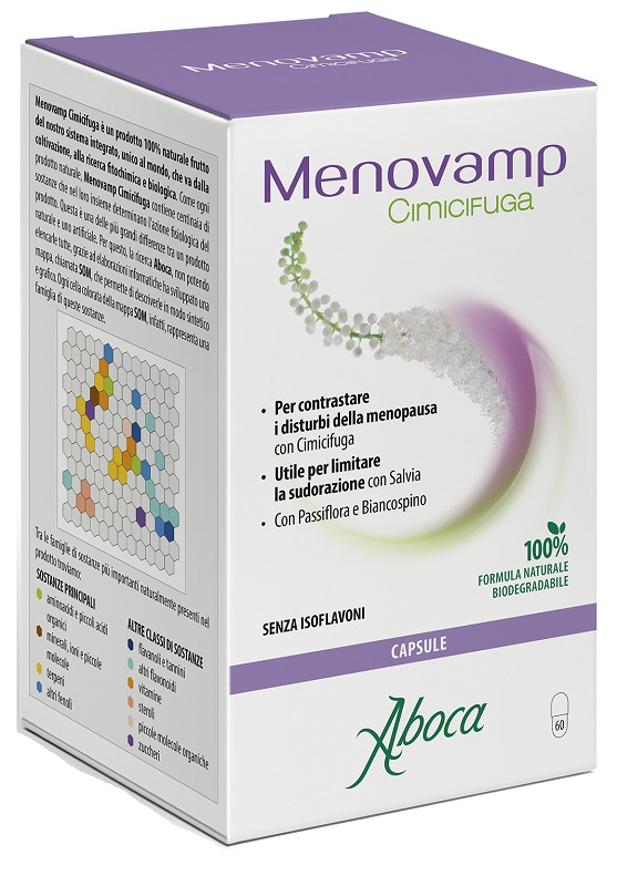 MENOVAMP CIMICIFUGA 60 CAPSULE - famajoy.it