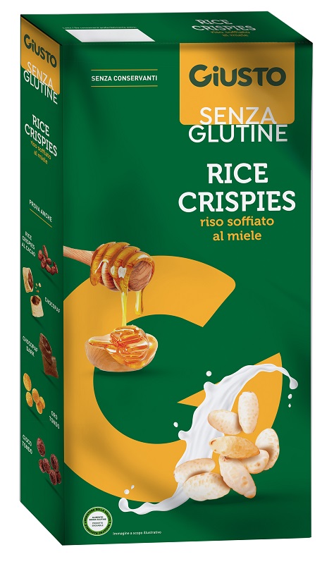 GIUSTO SENZA GLUTINE RICE CRISPIES 250 G - famajoy.it