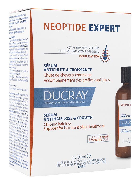 DUCRAY NEOPTIDE EXPERT SIERO ANTICADUTA 2 PEZZI DA 50 ML - famajoy.it