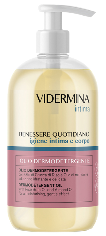 VIDERMINA INTIMA OLIO DETERGENTE CORPO E INTIMO 500 ML - famajoy.it