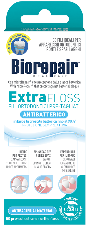 BIOREPAIR EXTRA FLOSS 50 PEZZI - famajoy.it
