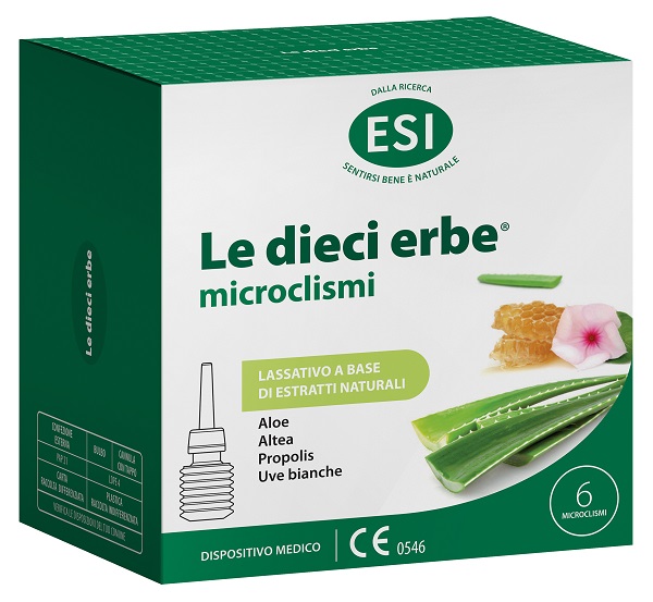 ESI LE DIECI ERBE MICROCLISMI 6 PEZZI - famajoy.it