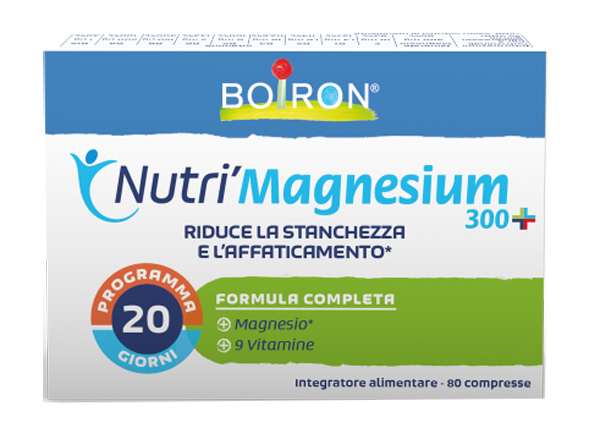 NUTRI'MAGNESIUM 300+ 80 COMPRESSE - famajoy.it
