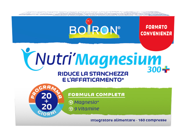 NUTRI'MAGNESIUM 300+ 160 COMPRESSE - famajoy.it