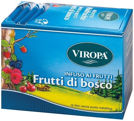 VIROPA INFUSO AI FRUTTI DI BOSCO 15 BUSTINE DA 2,5 G - famajoy.it